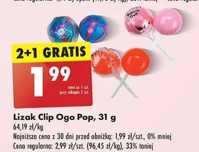 Lizak ogo pop promocja