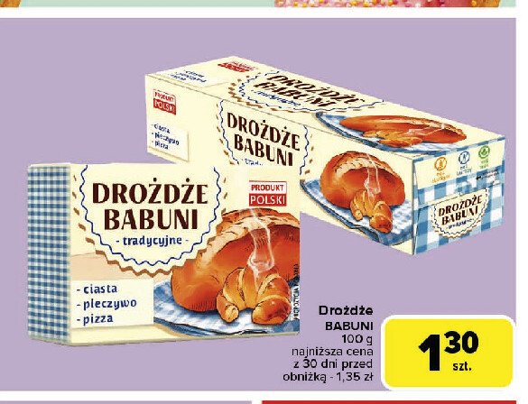 Drożdże Drożdże babuni promocja