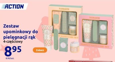 Zestaw upominkowy do pielęgnacji rąk 4-częściowy promocja w Action