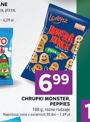 Chrupki Monster, Peppies promocja w Stokrotka