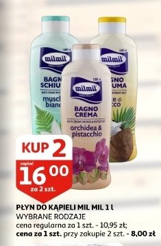 P艂yn do k膮pieli muschio bianco Milmil promocja