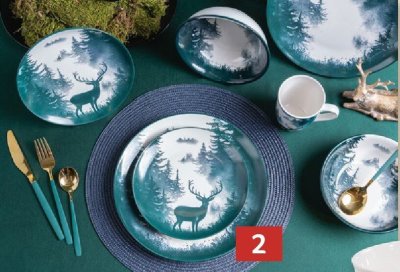 Talerz deserowy 20 cm Secret Forest promocja w Selgros