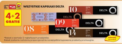 Kapsułki do kawy Intensity Collection 09 promocja w Biedronka