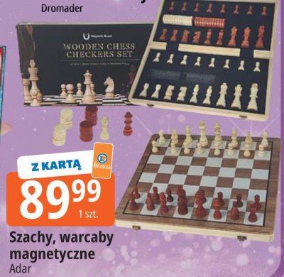 Szachy, warcaby magnetyczne promocja w Leclerc