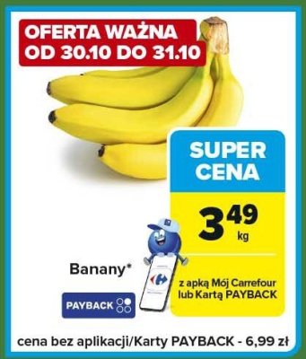 Banany suszone Alesto promocja w Carrefour Express