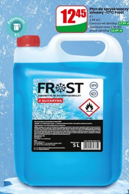 Płyn do spryskiwaczy zimowy -17°C  promocja w Dino