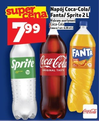Napój Sprite 2L promocja w TOPAZ