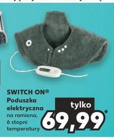 Poduszka elektryczna na ramiona Switch on promocja