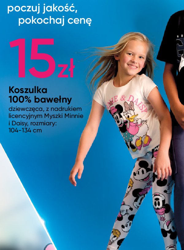 Koszula dziewczęca 104-134 cm myszka minnie promocja