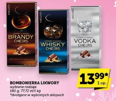 Bombonierka likworowa wybrane rodzaje promocja w Euro Sklep