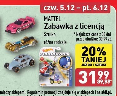 Samochód Hot wheels promocja