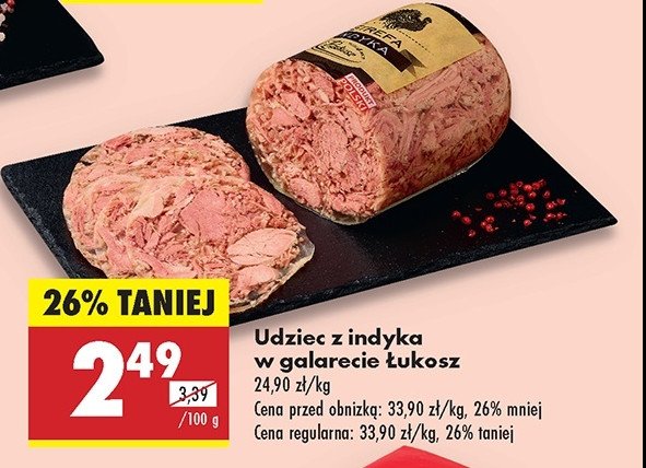 Udziec z indyka Łukosz promocja