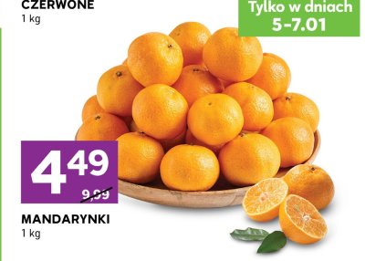 Mandarynki promocja w Stokrotka