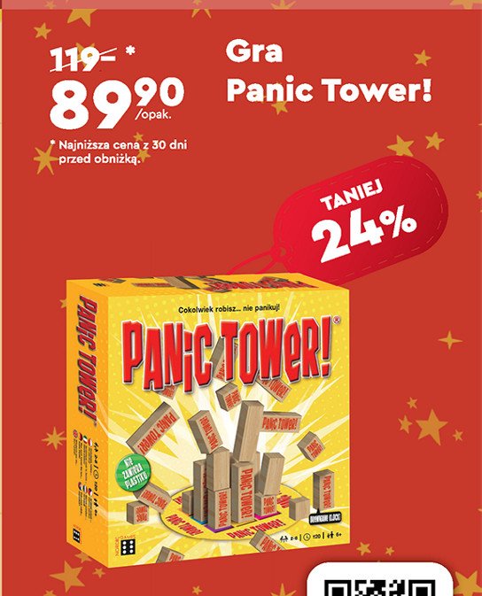 Gra panic tower Dante promocja