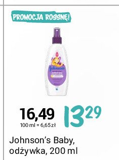 Od偶ywka w sprayu Johnson's baby strength drops promocja