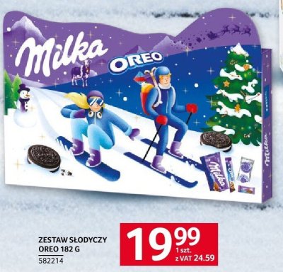 Zestaw słodyczy Oreo Milka 182 g promocja w Selgros