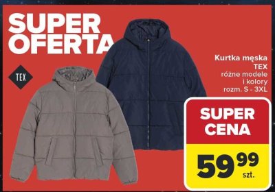 Kurtka męska TEX różne modele i kolory promocja w Carrefour