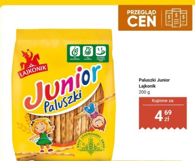 Paluszki Junior  promocja w Biedronka