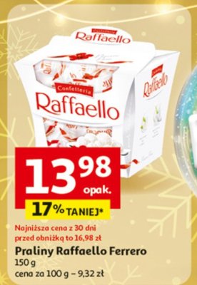 Praliny Raffaello Ferrero 150 g promocja w Auchan