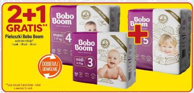 Pieluchy Bobo Boom promocja w POLOmarket