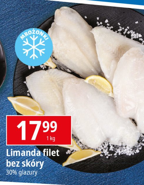 Limanda filet bez skóry promocja