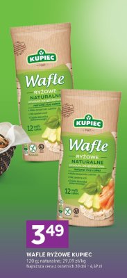 Wafle ryżowe Kupiec naturalne promocja w Stokrotka