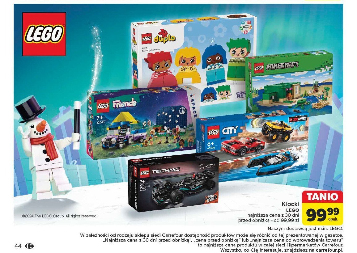 Klocki 21254 Lego minecraft promocja w Carrefour