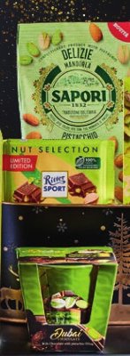 Czekolada Ritter Sport Nut Selection promocja w Makro