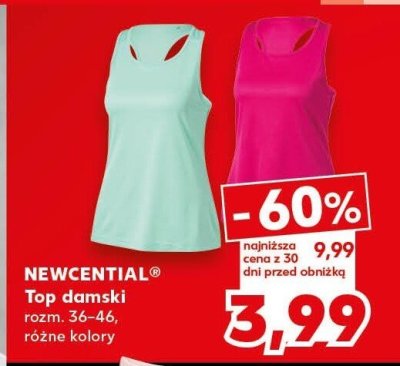 Top damski NEWCENTIAL różne kolory promocja w Kaufland