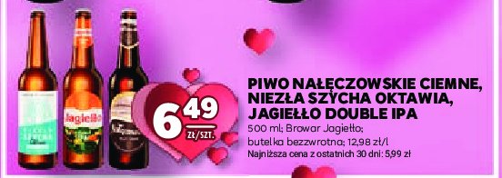 Piwo Nałęczowskie ciemne mocne promocja