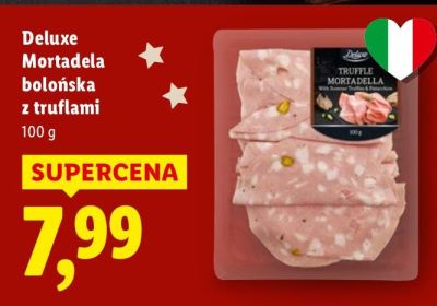 Deluxe Mortadela bolońska z truflami promocja w Lidl