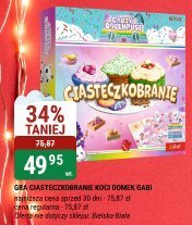 Gra Ciasteczkobanie Koci Domek Barbi promocja w bi1