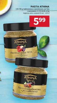 Pasta bak艂a偶anowa z pomidorami Athina promocja