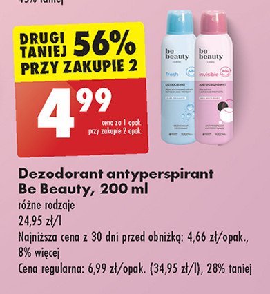 Dezodorant fresh Be beauty care promocja