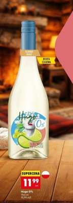 Wino Hugo 0% Storie di Donne promocja w Biedronka