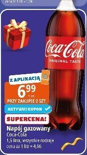 Napój gazowany Coca-Cola promocja w Leclerc