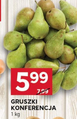 Gruszki promocja w Stokrotka