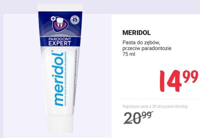 Pasta do zębów przeciw paradontozie 75 ml promocja w Rossmann