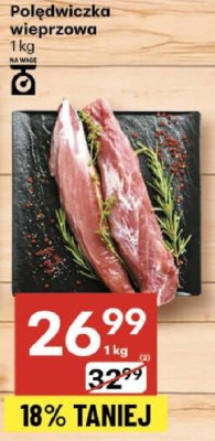Pol臋dwiczka wieprzow promocja w Delikatesy Centrum