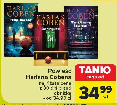 Harlan coben "wszyscy mamy tajemnice" promocja w Carrefour