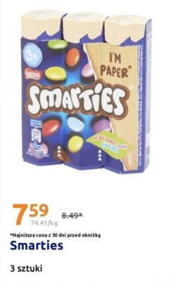 Drażetki Smarties promocja w Action