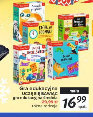 Uczę się bawiąc - moje pierwsze słowa Clementoni promocja