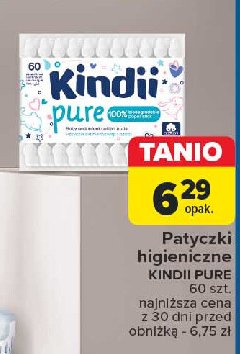 Patyczki higieniczne pure Cleanic kindii promocja