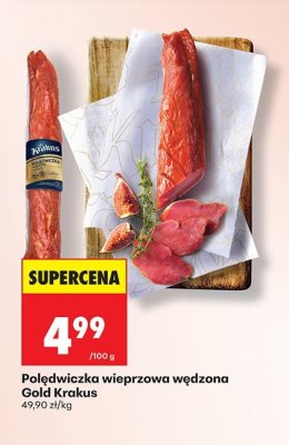 Polędwiczka wieprzowa wędzona promocja w Biedronka