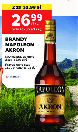 Brandy NAPOLEON AKRON promocja