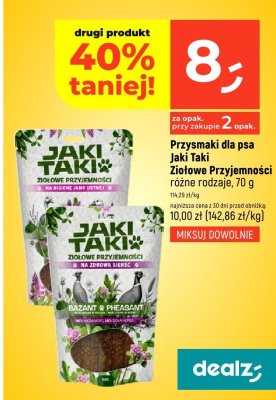 Przysmaki dla psa Jaki Taki Ziołowe Przyjemności różne rodzaje promocja w Dealz