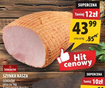 Szynka nasza Sokołów promocja w Arhelan