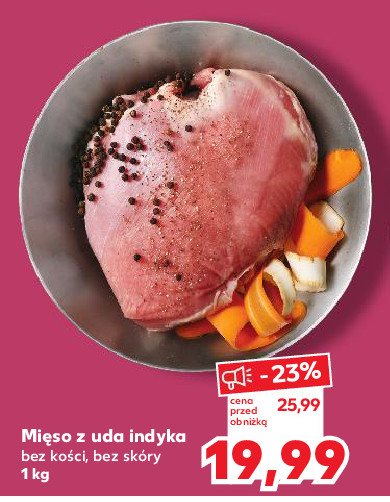 Mięso z uda indyka promocja