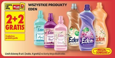 Wszystkie produkty do prania Eden promocja w Biedronka