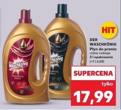 P艂yn do prania do czarnego Der waschkonig promocja
